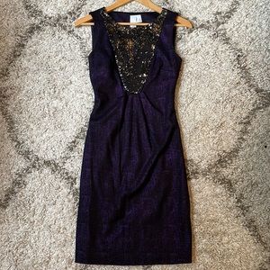 2B.Rych sequined wool dress sz 0
